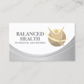 Gezondheids- en Wellness Coach Visitekaartje (Voorkant)