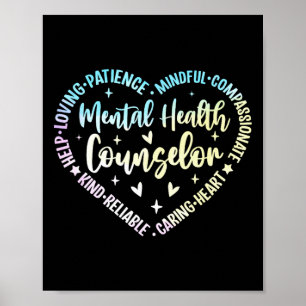 Gezondheidsadviseur geestelijke gezondheidszorg Li Poster