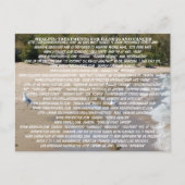 GEZONDHEIDSBEHANDELING VOOR ZIEKTE EN KANKER BRIEFKAART (Voorkant)