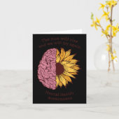 Gezondheidsbewustzijn 2 kaart (Gele Bloem)