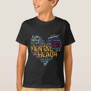 Gezondheidsbewustzijn Geschenken Depressie T-shirt