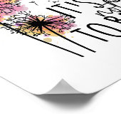 Gezondheidsbewustzijn Het is OK om niet OK paarden Poster (Hoek)