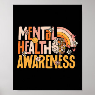 Gezondheidsbewustzijn Psychische Ziekte Therapeut  Poster