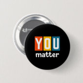 Gezondheidsbewustzijn - uw probleem ronde button 5,7 cm (Voorkant /achterkant)
