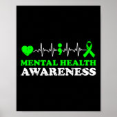 Gezondheidsbewustzijn Warrior Counselor Therapist  Poster (Voorkant)