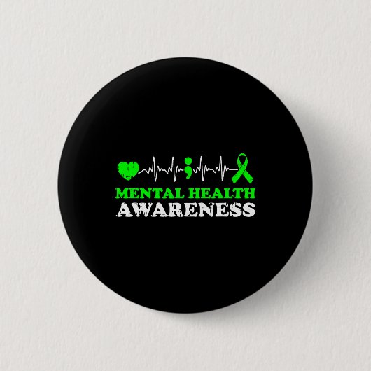 Gezondheidsbewustzijn Warrior Counselor Therapist Ronde Button 5,7 Cm (Voorkant)