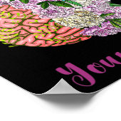 Gezondheidsbewustzijn Zelfzorg Wees vriendelijk vo Poster (Hoek)