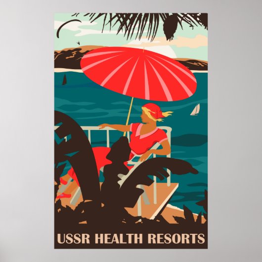 Gezondheidscentra van de USSR Poster (Voorkant)