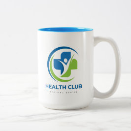 Gezondheidsclub Afdeling Volksgezondheid Tweekleurige Koffiemok
