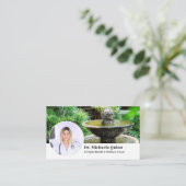 Gezondheidscoach Profielfoto QR Code Visitekaartje (Staand voorkant)
