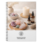 Gezondheidscoach Sessie Notities Holistische Thera Notitieboek (Voorkant)