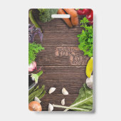 Gezondheidscoach, voedingsdeskundige badge (Achterkant)