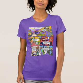 Gezondheidscontrole AI Comics Vrouw T-shirt