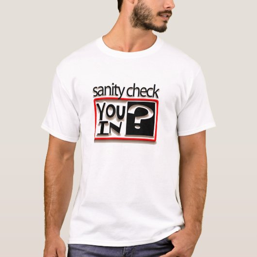 gezondheidscontrole... t-shirt (Voorkant)
