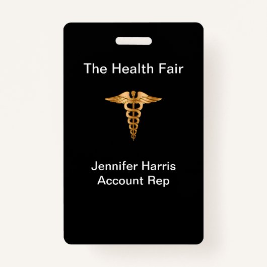 Gezondheidsevenementen Badge (Achterkant)