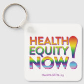 Gezondheidsgelijkheid nu! sleutelhanger (Voorkant)
