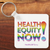 Gezondheidsgelijkheid nu! sleutelhanger (Voorkant)