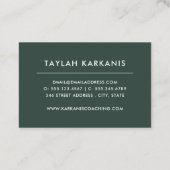 Gezondheidsgroente- en fruitsector visitekaartje (Achterkant)