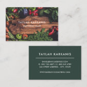 Gezondheidsgroente- en fruitsector visitekaartje (Voorkant / Achterkant)