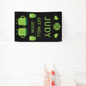 Gezondheidsherstel wordt snel beter spandoek (Insitu)