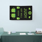 Gezondheidsherstel wordt snel beter spandoek (Beurs)