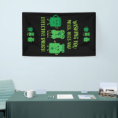 Gezondheidsherstel wordt snel beter spandoek (Beurs)