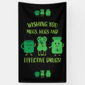 Gezondheidsherstel wordt snel beter spandoek (Verticaal)