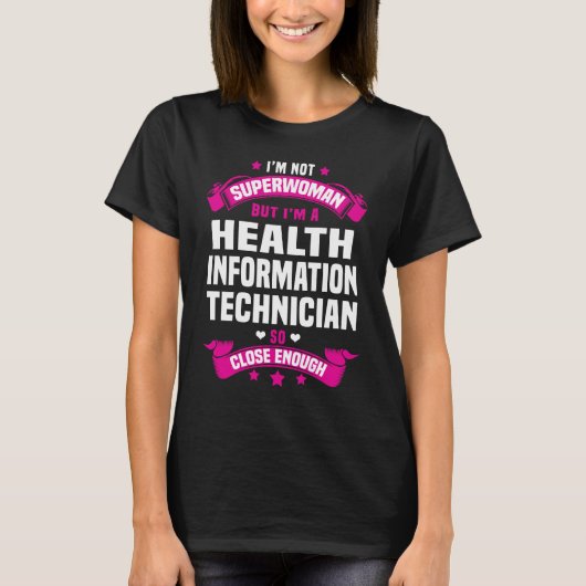 Gezondheidsinformatietechnicus T-shirt (Voorkant)