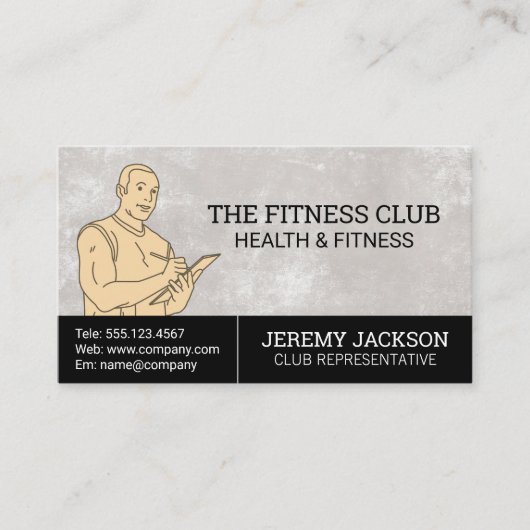 Gezondheidsinstructuer Visitekaartje (Voorkant)