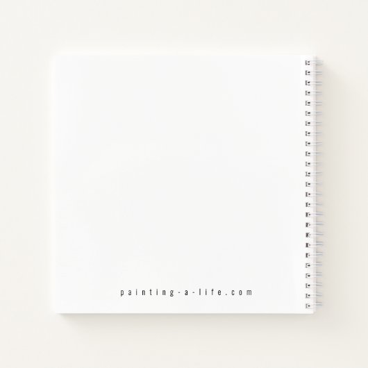 Gezondheidsjournaal, lichtroze notitieboek (Achterkant)