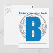 Gezondheidskeuring Briefkaart (Voorkant / Achterkant)