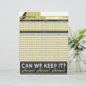 Gezondheidslogboek voor het schattigste wezen (Staand voorkant)