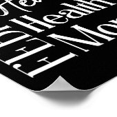 Gezondheidsmaand februari Amerikaanse hartgezondhe Poster (Hoek)