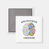 Gezondheidsproblemen beëindigen het stigma 1 magneet (Voorkant / Achterkant)