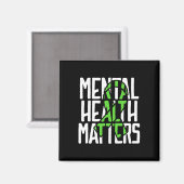 gezondheidsproblemen bestrijden stigma bewustwordi magneet (Voorkant / Achterkant)