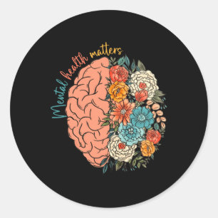 Gezondheidsproblemen Bewustzijn bij ziekte van de Ronde Sticker