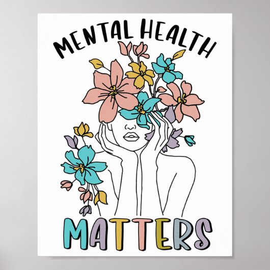 Gezondheidsproblemen Bewustzijn Neurodiversiteit E Poster (Voorkant)