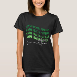 Gezondheidsproblemen Bewustzijn Warrior Councillor T-shirt
