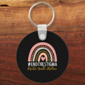 Gezondheidsproblemen Einde van het Stigma Rainbow Sleutelhanger (Voorkant)