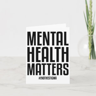 Gezondheidsproblemen Eindigen het stigma Mental He Kaart