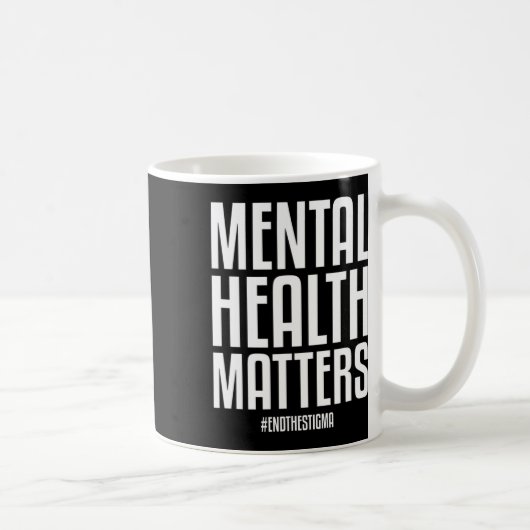 Gezondheidsproblemen Eindigen het stigma Mental He Koffiemok (Rechts)