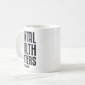 Gezondheidsproblemen Eindigen het stigma Mental He Koffiemok (Voorkant links)