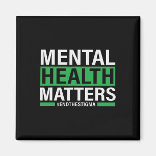 Gezondheidsproblemen Eindigen het stigma Mental He Magneet