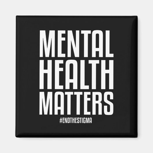 Gezondheidsproblemen Eindigen het stigma Mental He Magneet (Voorkant)