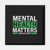Gezondheidsproblemen Eindigen het stigma Mental He Magneet (Voorkant)