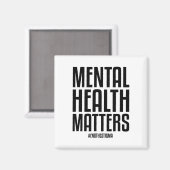 Gezondheidsproblemen Eindigen het stigma Mental He Magneet (Voorkant / Achterkant)