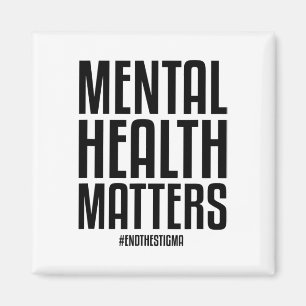 Gezondheidsproblemen Eindigen het stigma Mental He Magneet