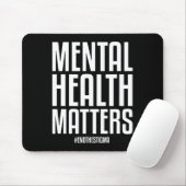 Gezondheidsproblemen Eindigen het stigma Mental He Muismat (Met muis)