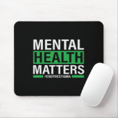 Gezondheidsproblemen Eindigen het stigma Mental He Muismat (Met muis)