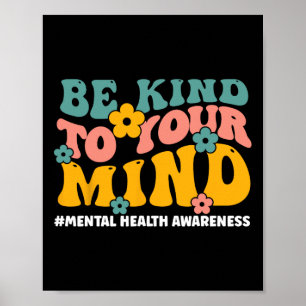 Gezondheidsproblemen Eindigen het stigma Mental He Poster